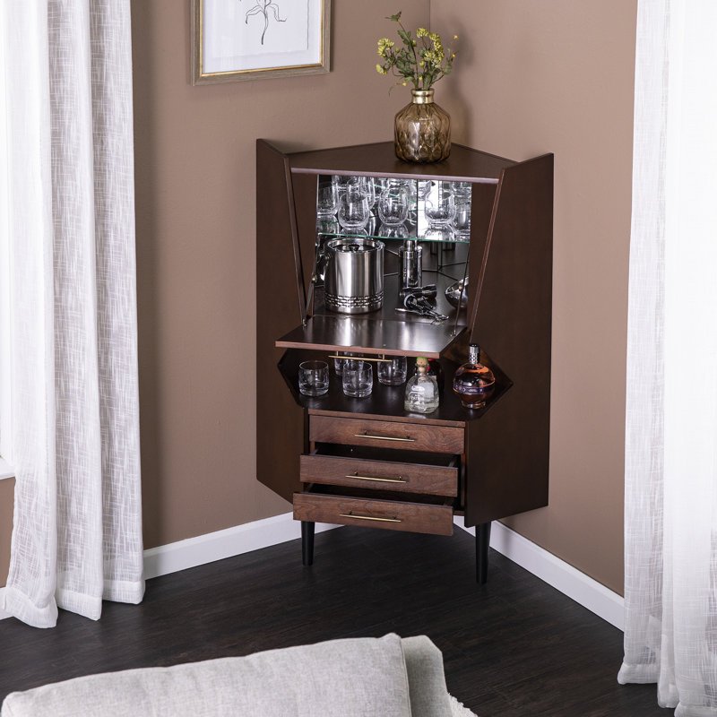 Mercury Row® Silcox Corner Bar & Reviews Wayfair Canada